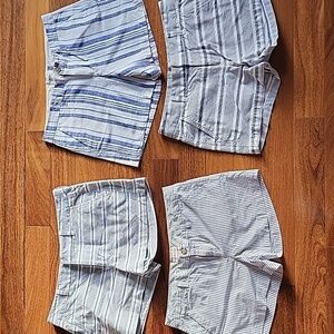 Women's Striped Shorts GAP Khakis / Old Navy / Merona / Size 6